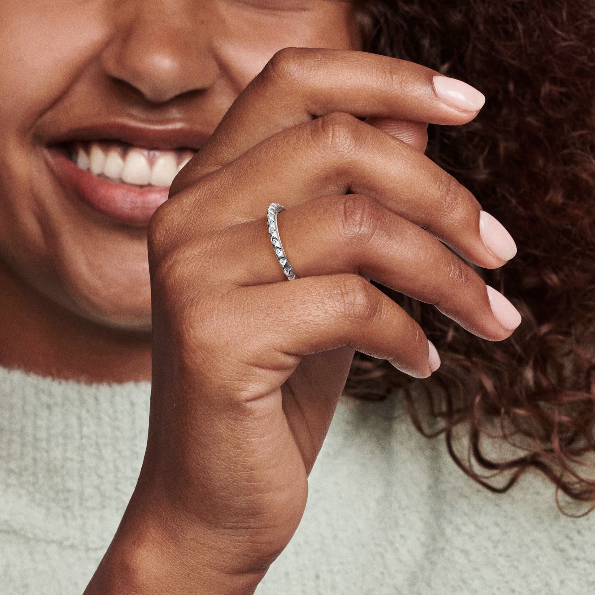 Pandora ME Pyramids Ring