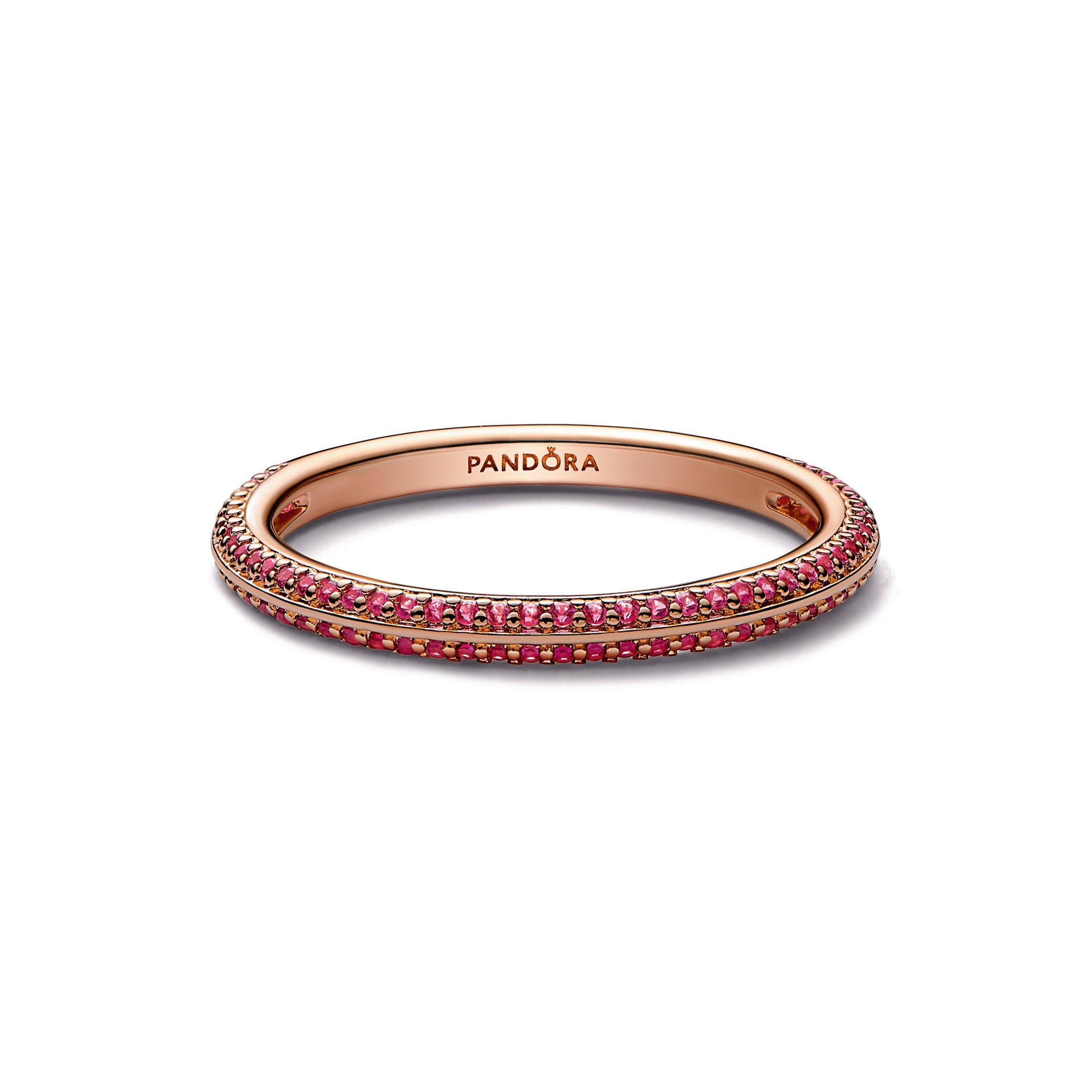 Pandora ME Red Pavé Ring