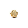 Textured Hamsa Hand Mini Charm