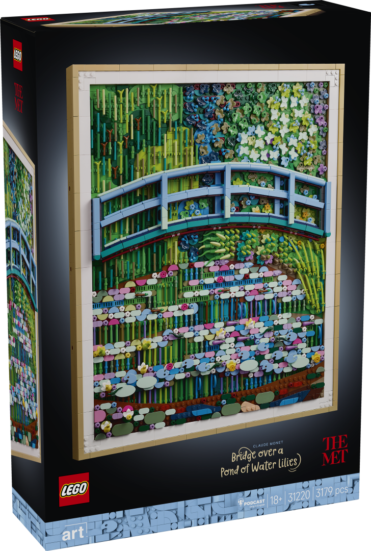 31220 | LEGO® ART Claude Monet – Bridge over a Pond of Water Lilies