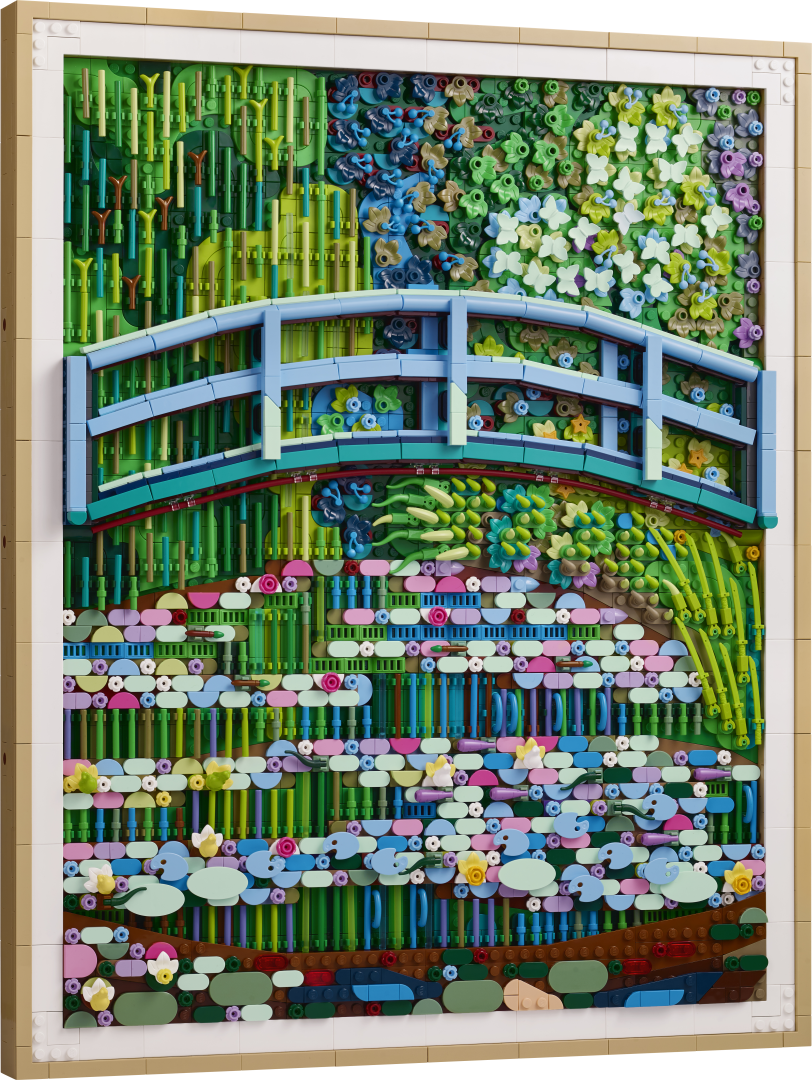 31220 | LEGO® ART Claude Monet – Bridge over a Pond of Water Lilies
