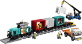 60509 | LEGO® City Harbor Freight Train with Crane & Truck