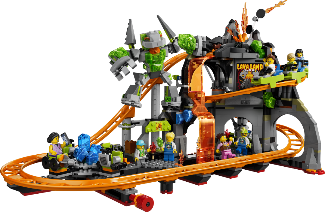 60501 | LEGO® City Lava Land Roller Coaster Park