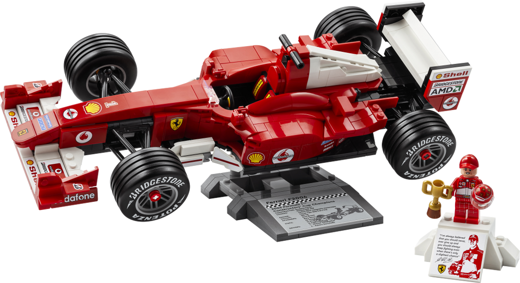 11375 | LEGO® ICONS™ Ferrari F2004 & Michael Schumacher