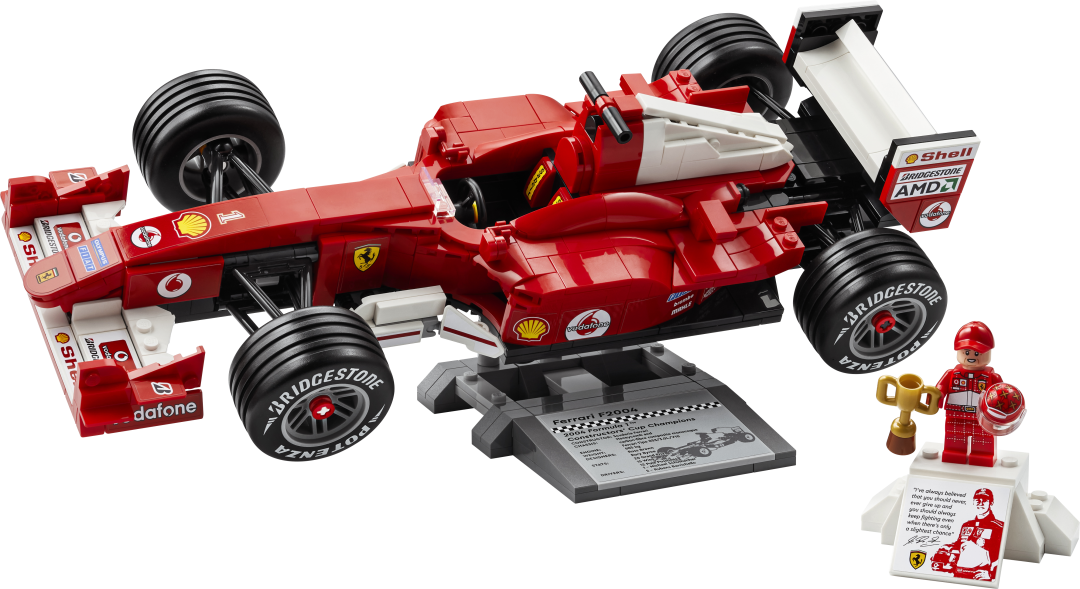 11375 | LEGO® ICONS™ Ferrari F2004 & Michael Schumacher