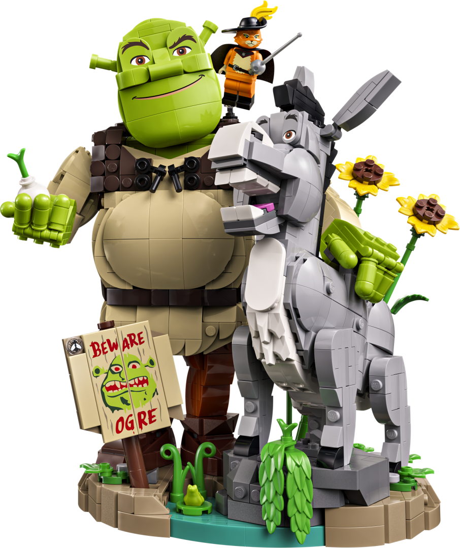 72423 | LEGO® ICONS™ Shrek, Donkey & Puss in Boots