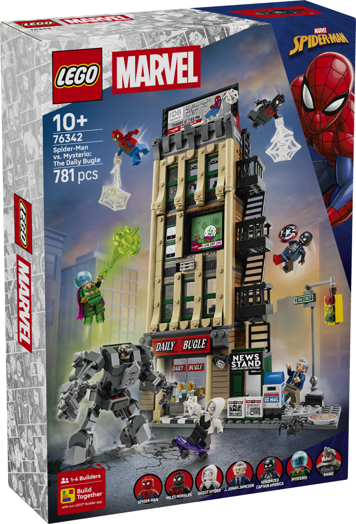 76342 | LEGO® Marvel Spider-Man vs. Mysterio: The Daily Bugle