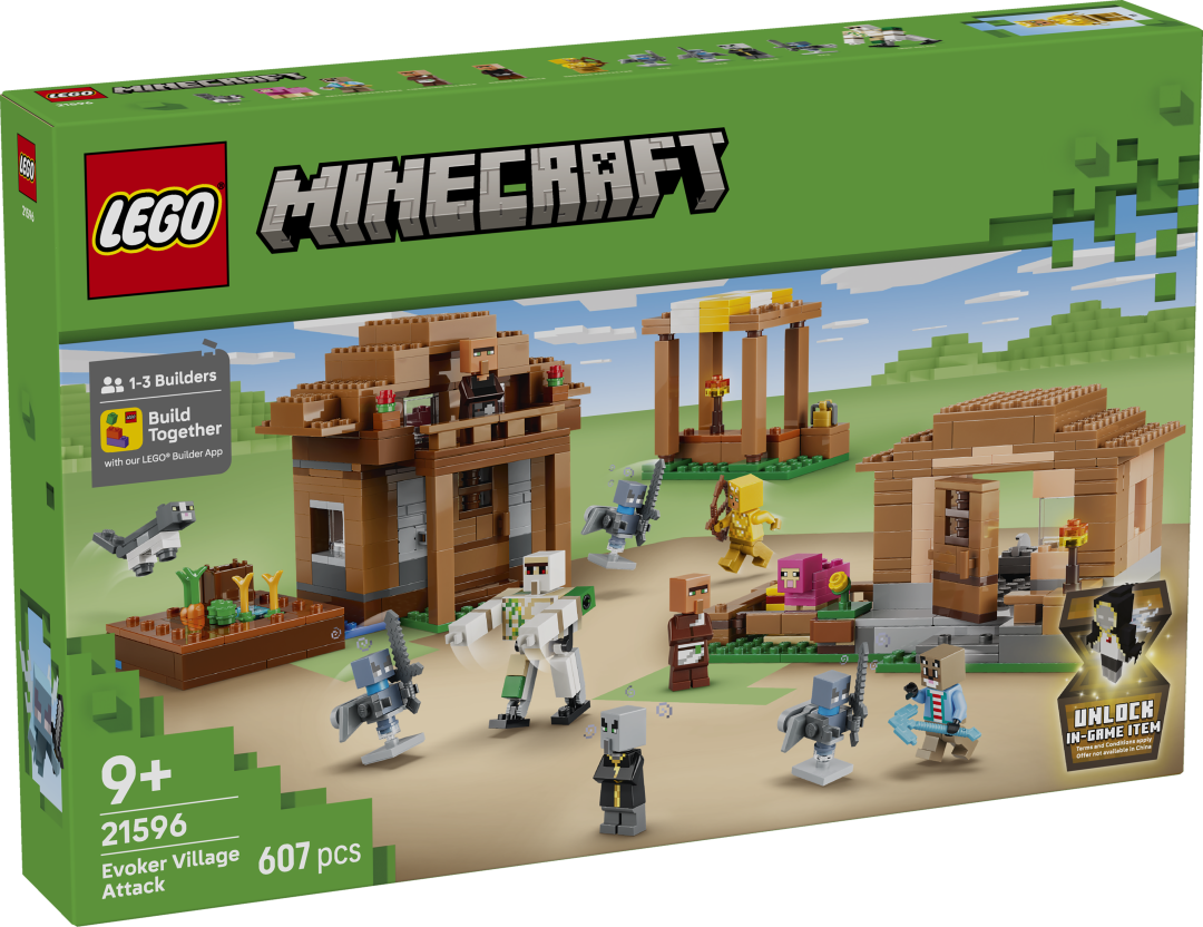 21596 | LEGO® Minecraft® Evoker Village Attack