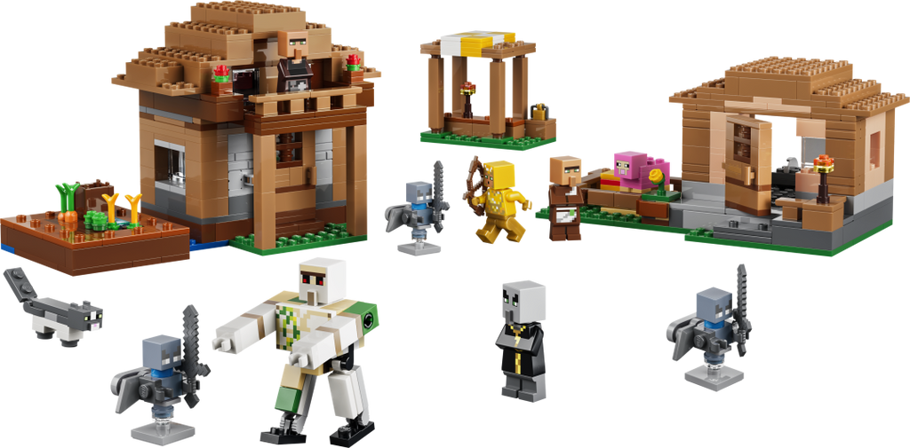 21596 | LEGO® Minecraft® Evoker Village Attack