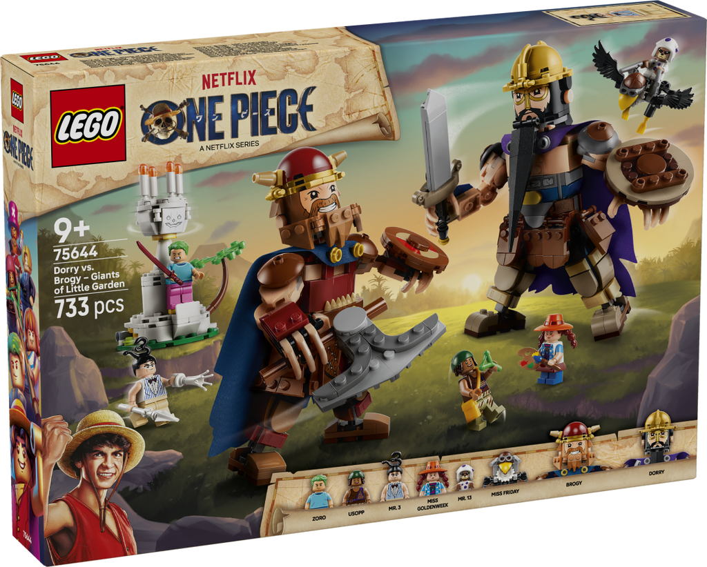 75644 | LEGO® One Piece Dorry vs. Brogy – Giants of Little Garden