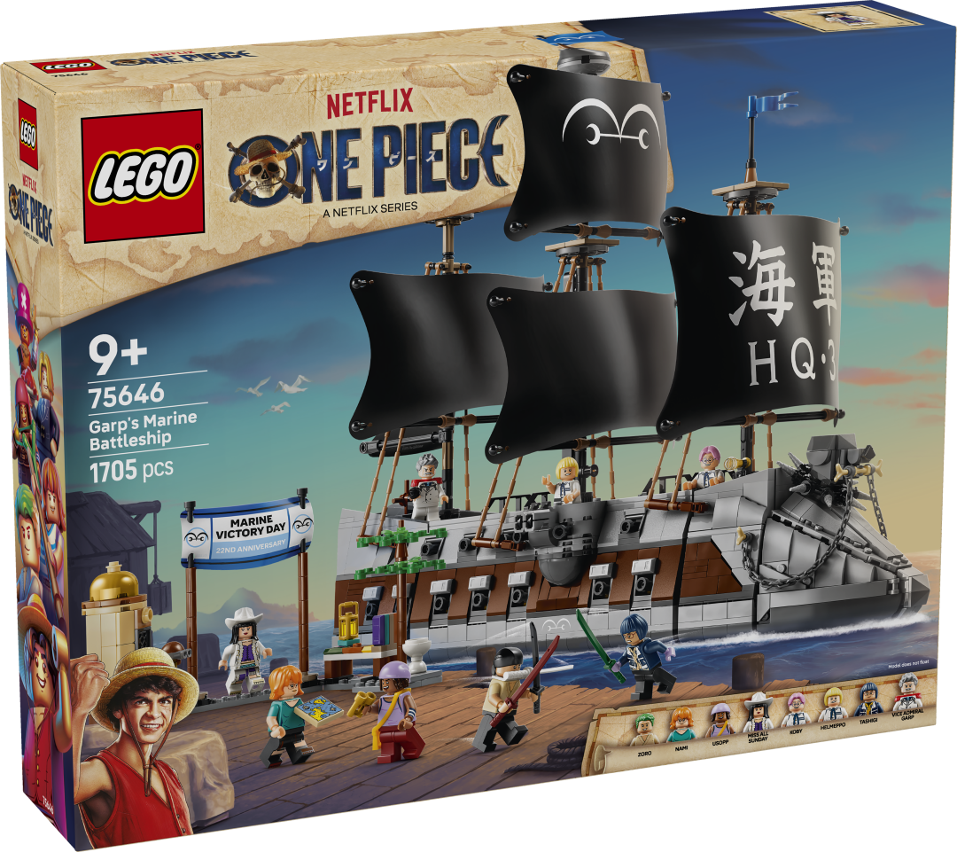 75646 | LEGO® One Piece Garp's Marine Battleship