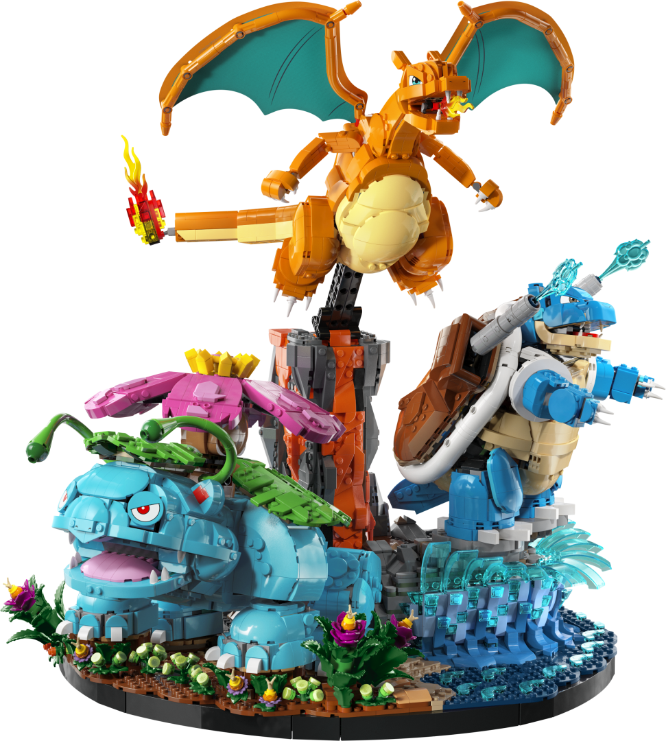 72153 | LEGO® Pokémon™ Venusaur, Charizard and Blastoise