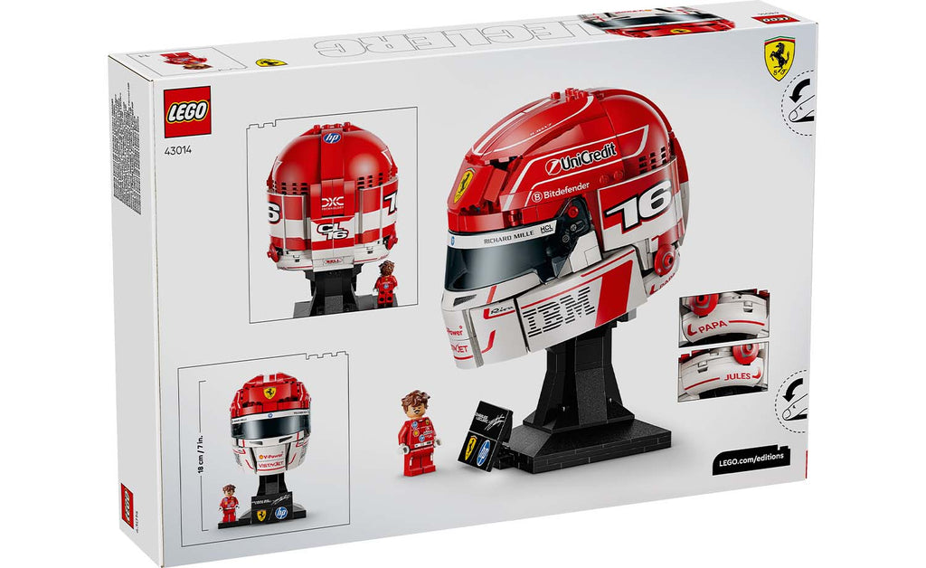 43014 | LEGO® Editions Scuderia Ferrari HP Charles Leclerc Helmet
