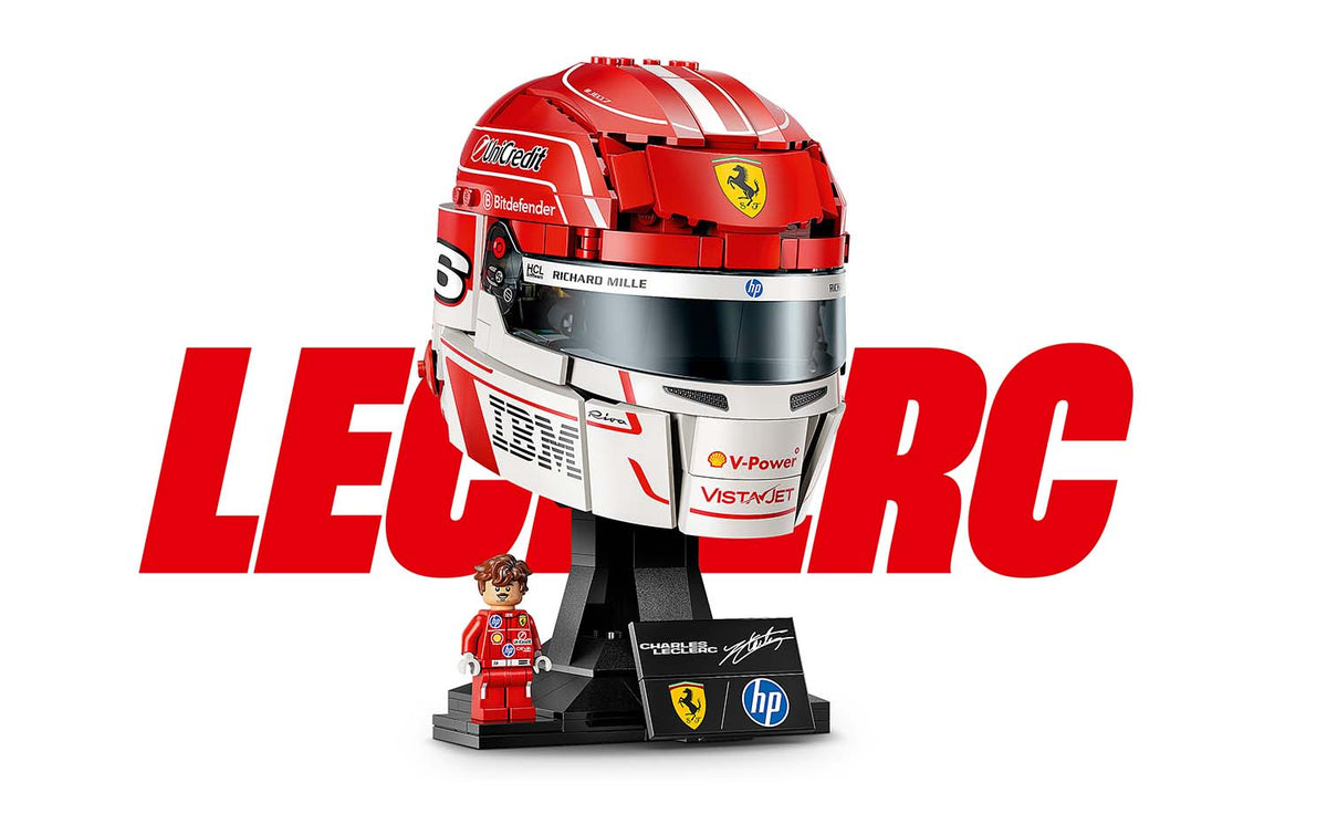 43014 | LEGO® Editions Scuderia Ferrari HP Charles Leclerc Helmet