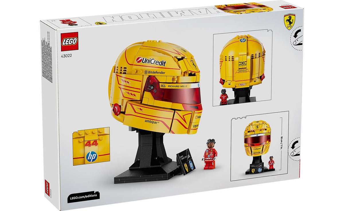 43022 | LEGO® Editions Scuderia Ferrari HP Lewis Hamilton Helmet