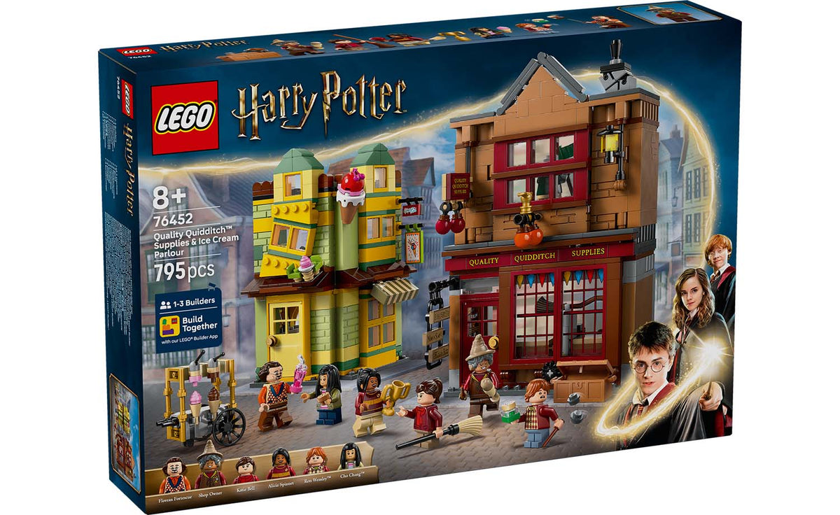 76452 | LEGO® Harry Potter™ Quality Quidditch™ Supplies & Ice Cream Parlour