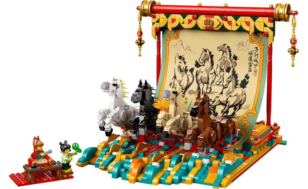 80119 | LEGO® Iconic Galloping Horses Canvas