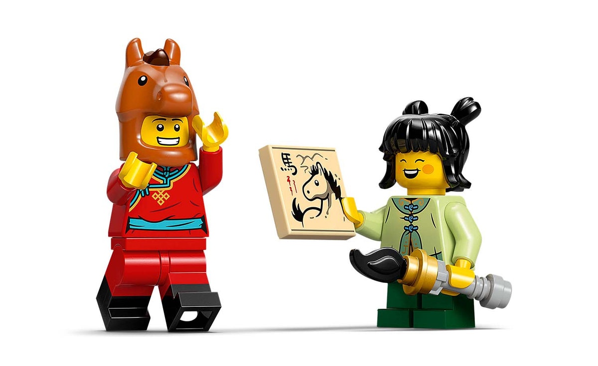 80119 | LEGO® Iconic Galloping Horses Canvas