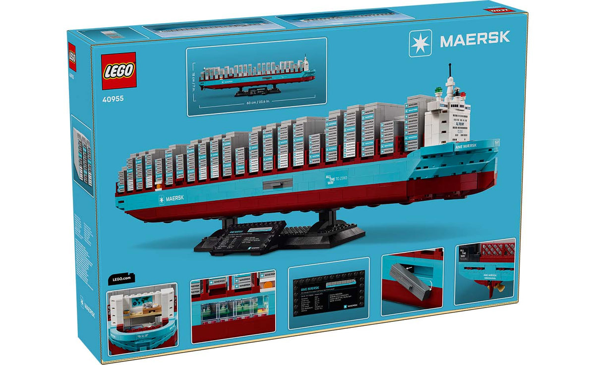 40955 | LEGO® Iconic Maersk Dual-Fuel Container Vessel
