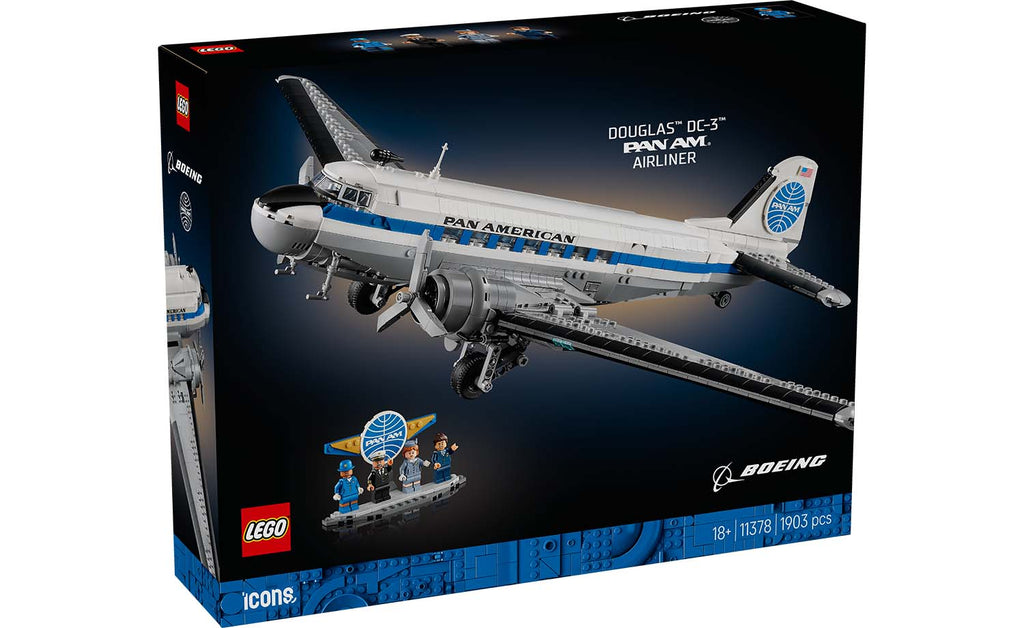 11378 | LEGO® ICONS™ Douglas™ DC-3™ PAN AM® Airliner