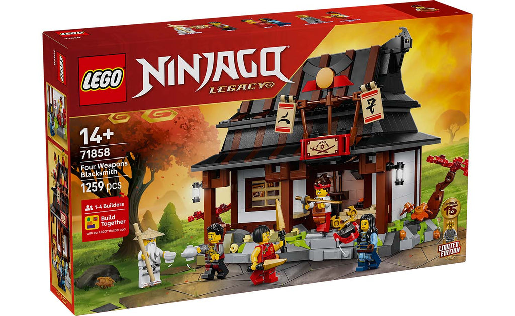 71858 | LEGO® NINJAGO® Four Weapons Blacksmith 15th Anniversary